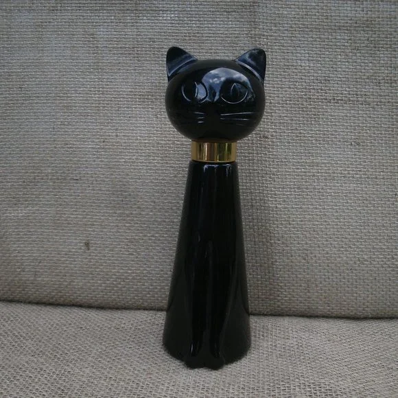 Avon Accents Vintage Avon Tabatha Black Cat Spray Cologne